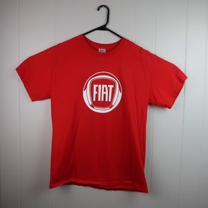 Fiat Graphic T-Shirt Red Large